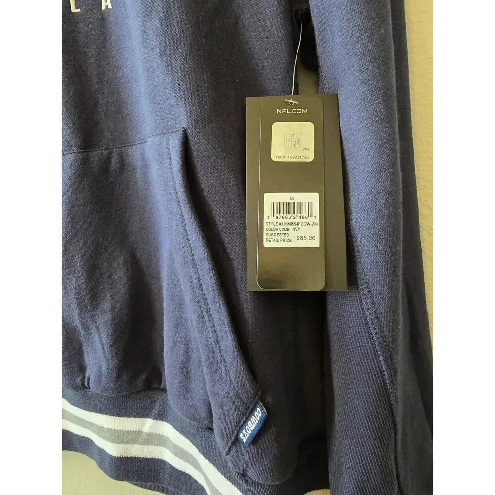 Dallas Cowboys NFL Hoodie Ultra Game Mens M Navy Pullover NWT